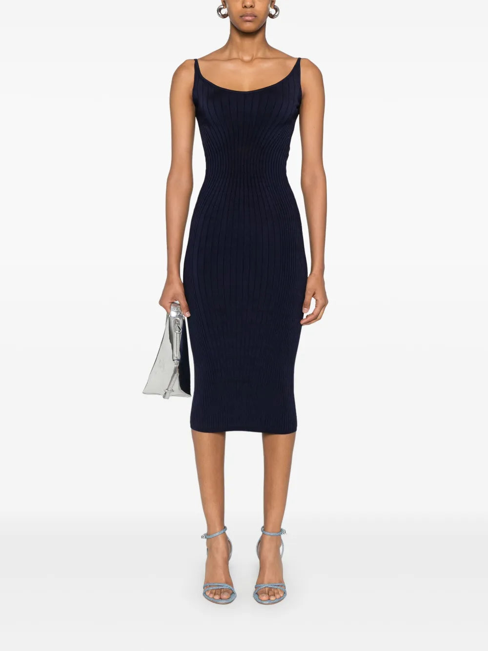 Ribbed Midi Dress