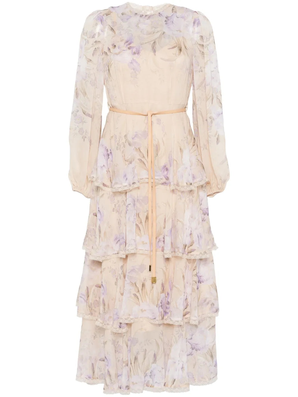 Eden Lace Edge Midi Dress