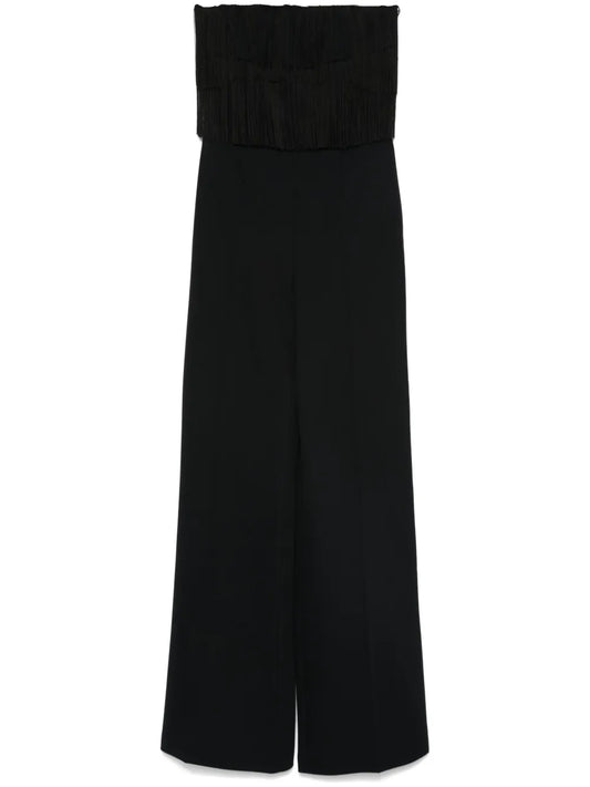 Fringe-Detail Jumpsuit