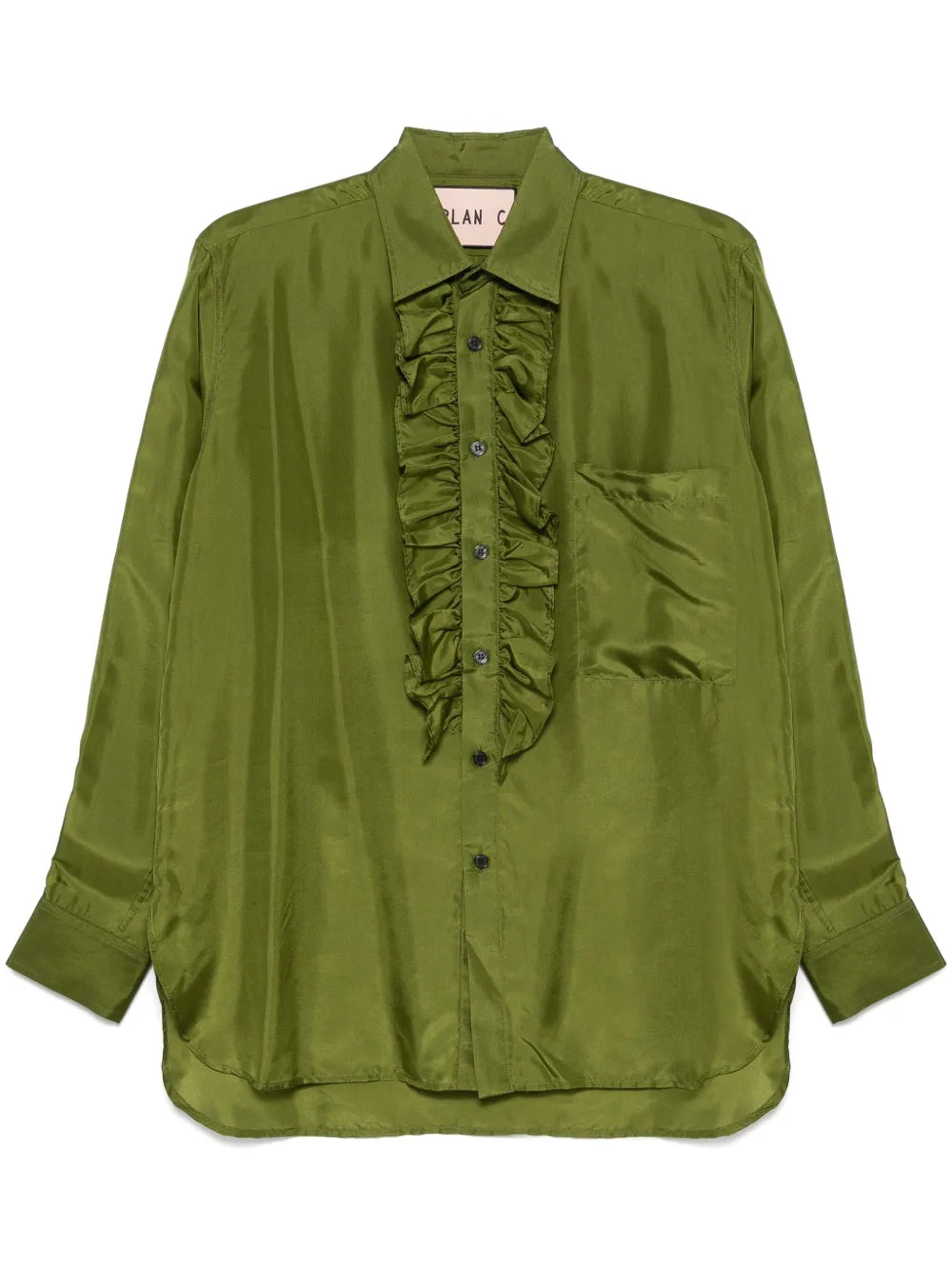Ruffle-Detailed Shirt