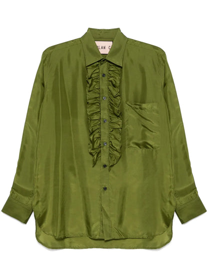 Ruffle-Detailed Shirt