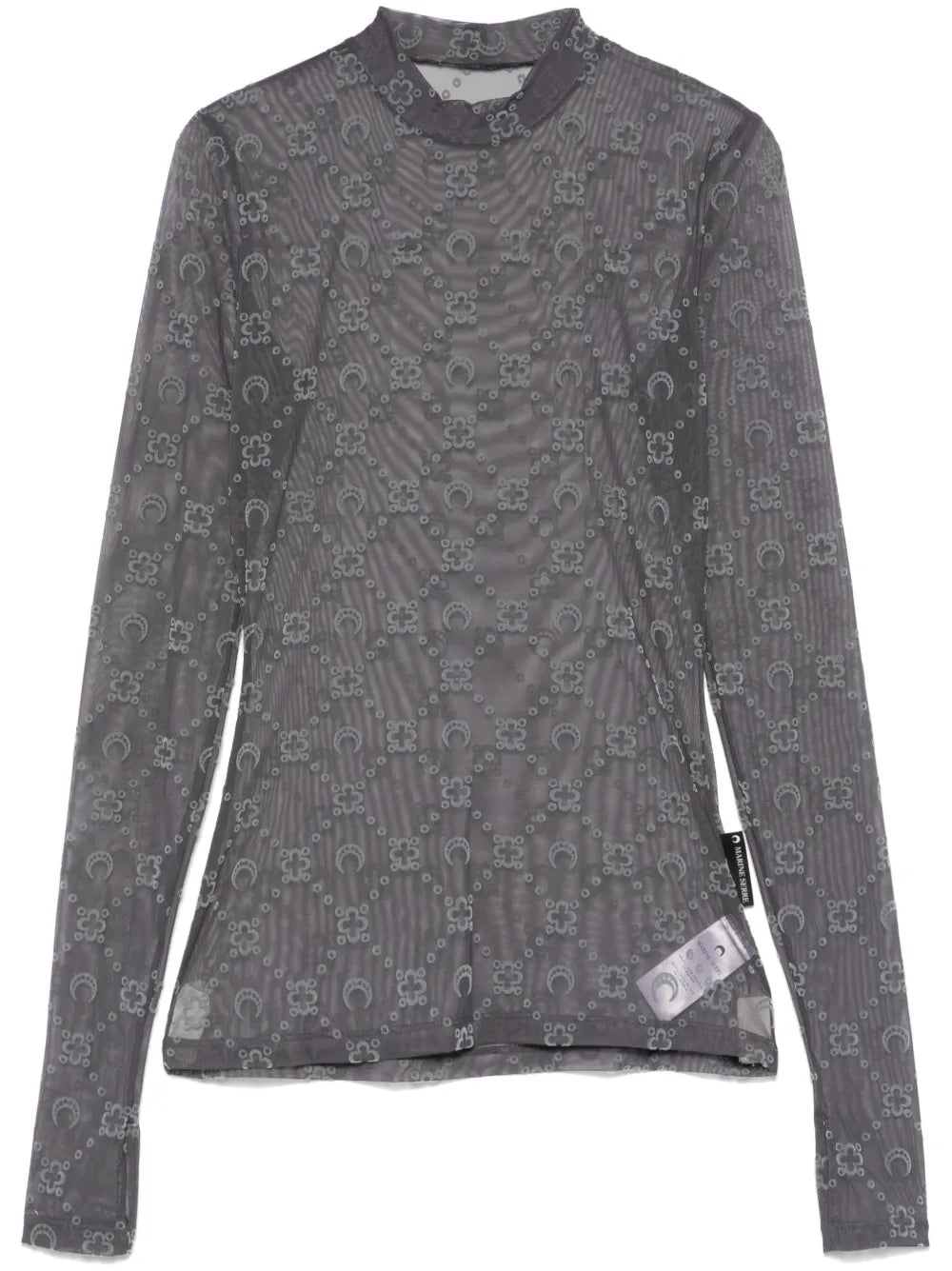 Flocked-Moonogram T-Shirt