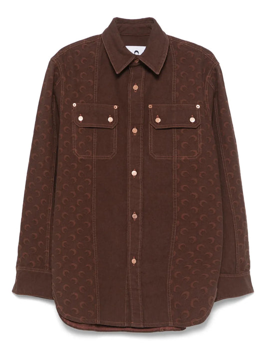 Moon-Jacquard Shirt