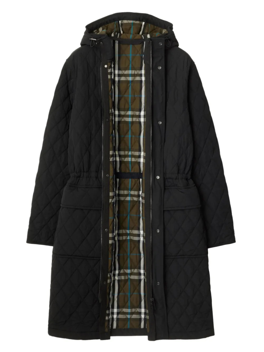 Quilted Parka Coat