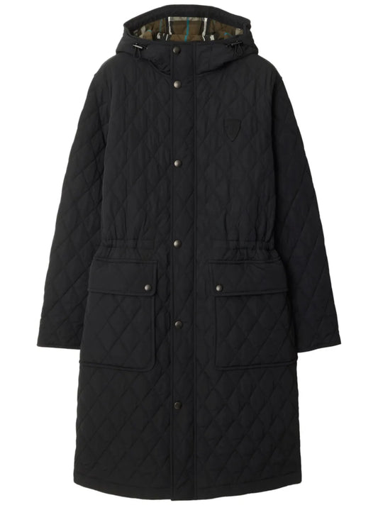 Quilted Parka Coat