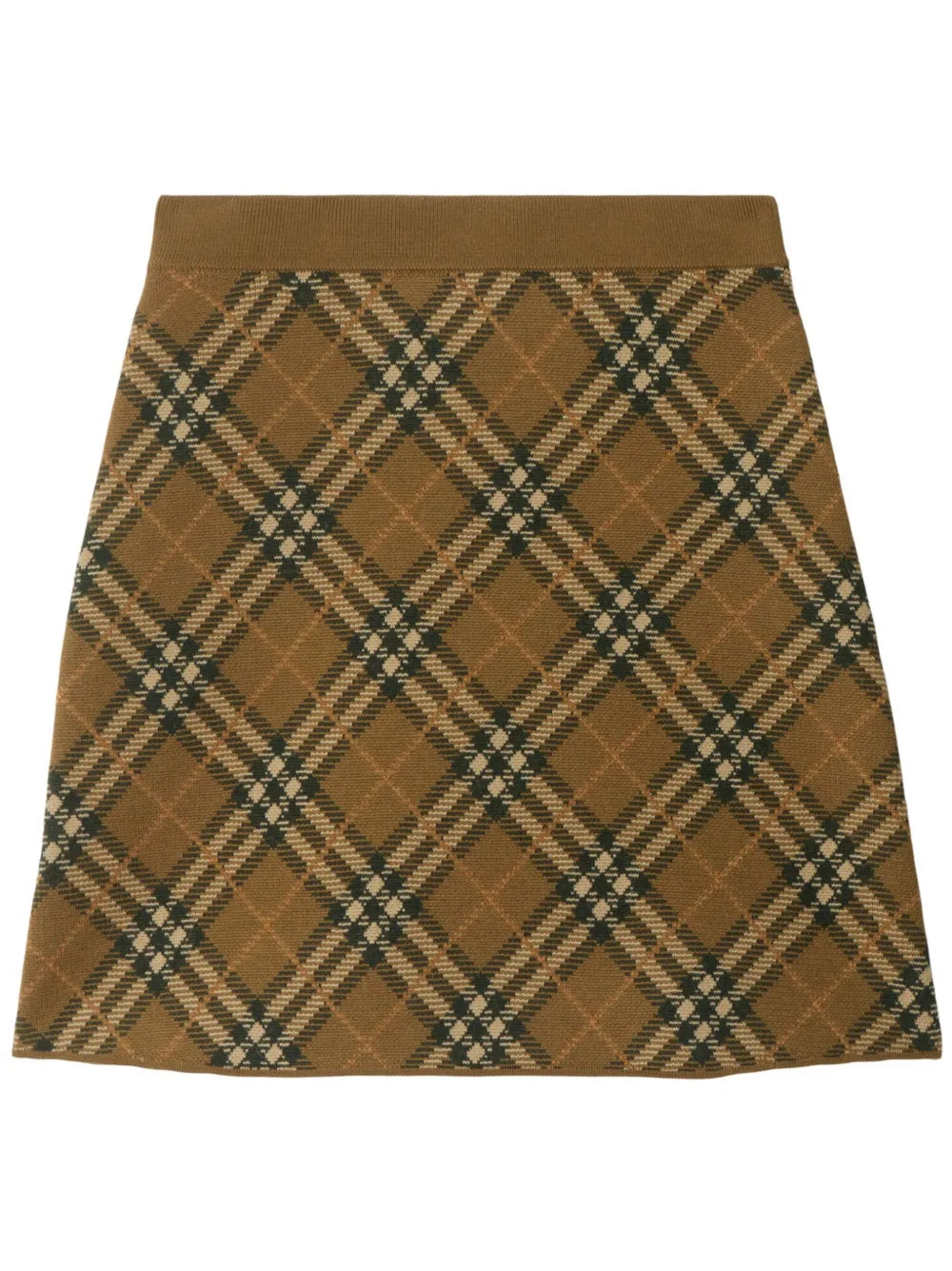 Check Mini Skirt