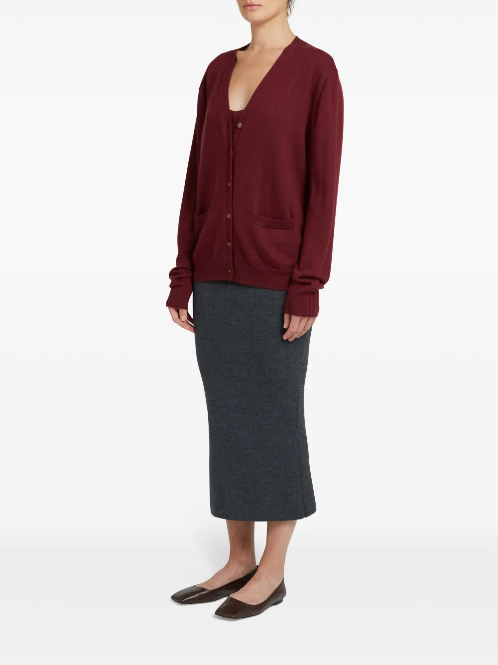 Knitted Mermaid Midi Skirt