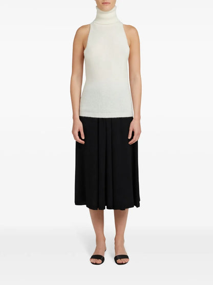 Turtleneck Sleeveless Top