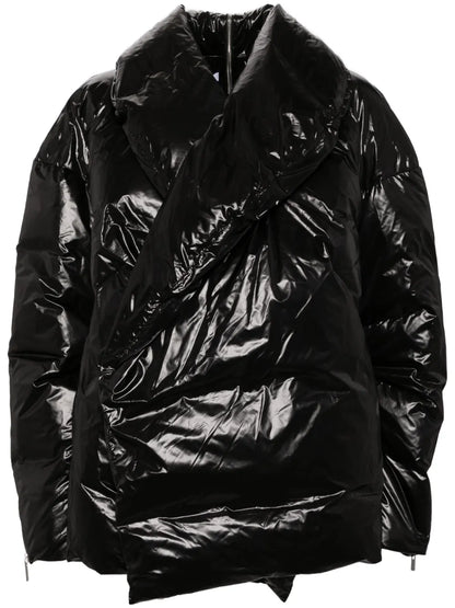 Hook-And-Eye Puffer Jacket