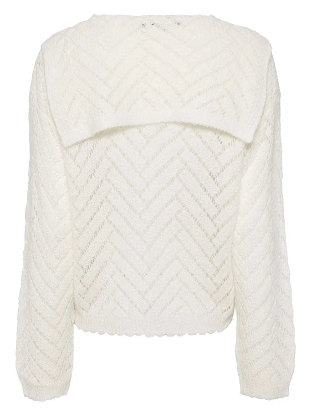 Long-Sleeved Button-Up Cardigan