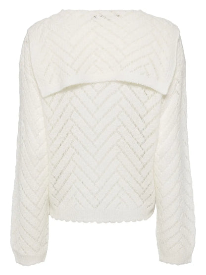 Long-Sleeved Button-Up Cardigan