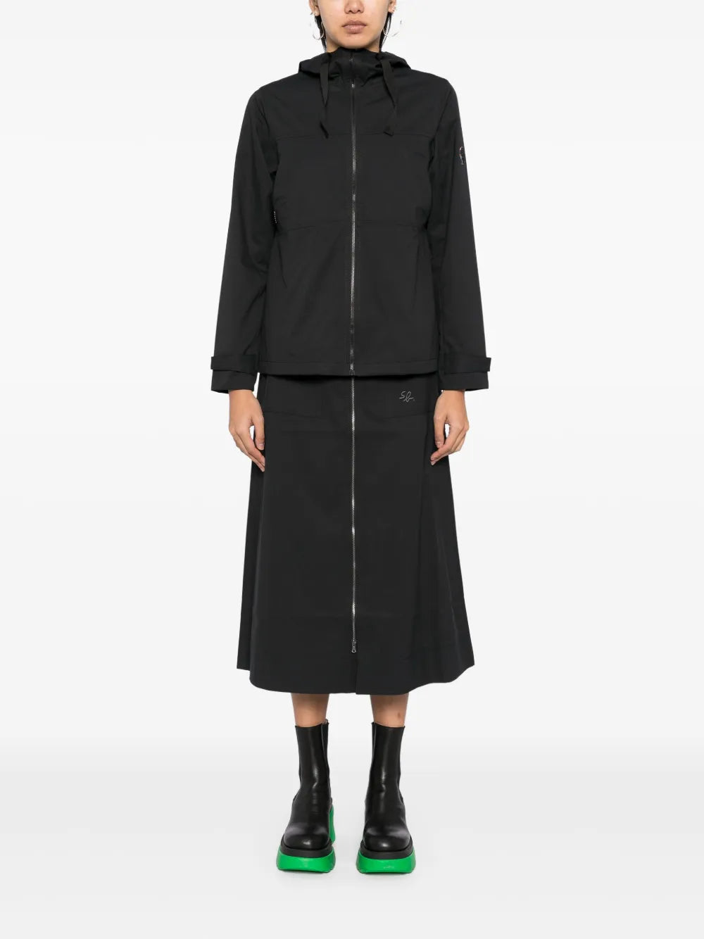 Zip-Up Hooded Jacket