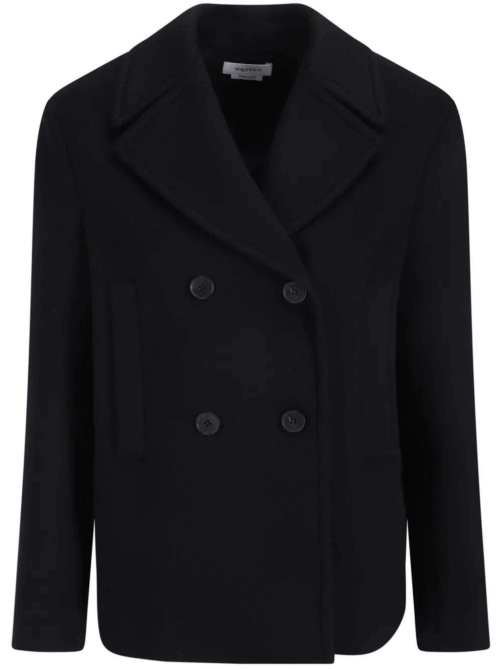 Wool Felt Peacoat