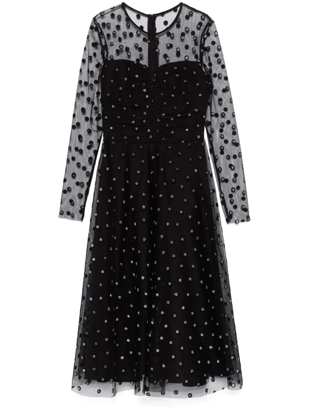 Polka Dot Midi Dress