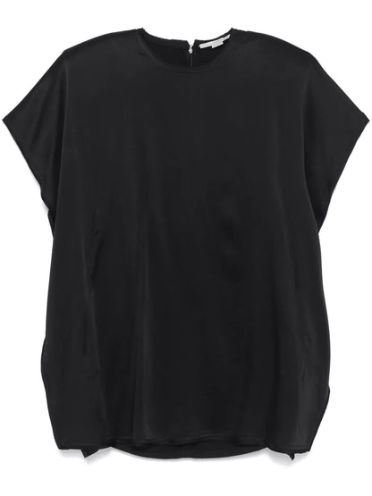 Draped Jersey Mini Dress
