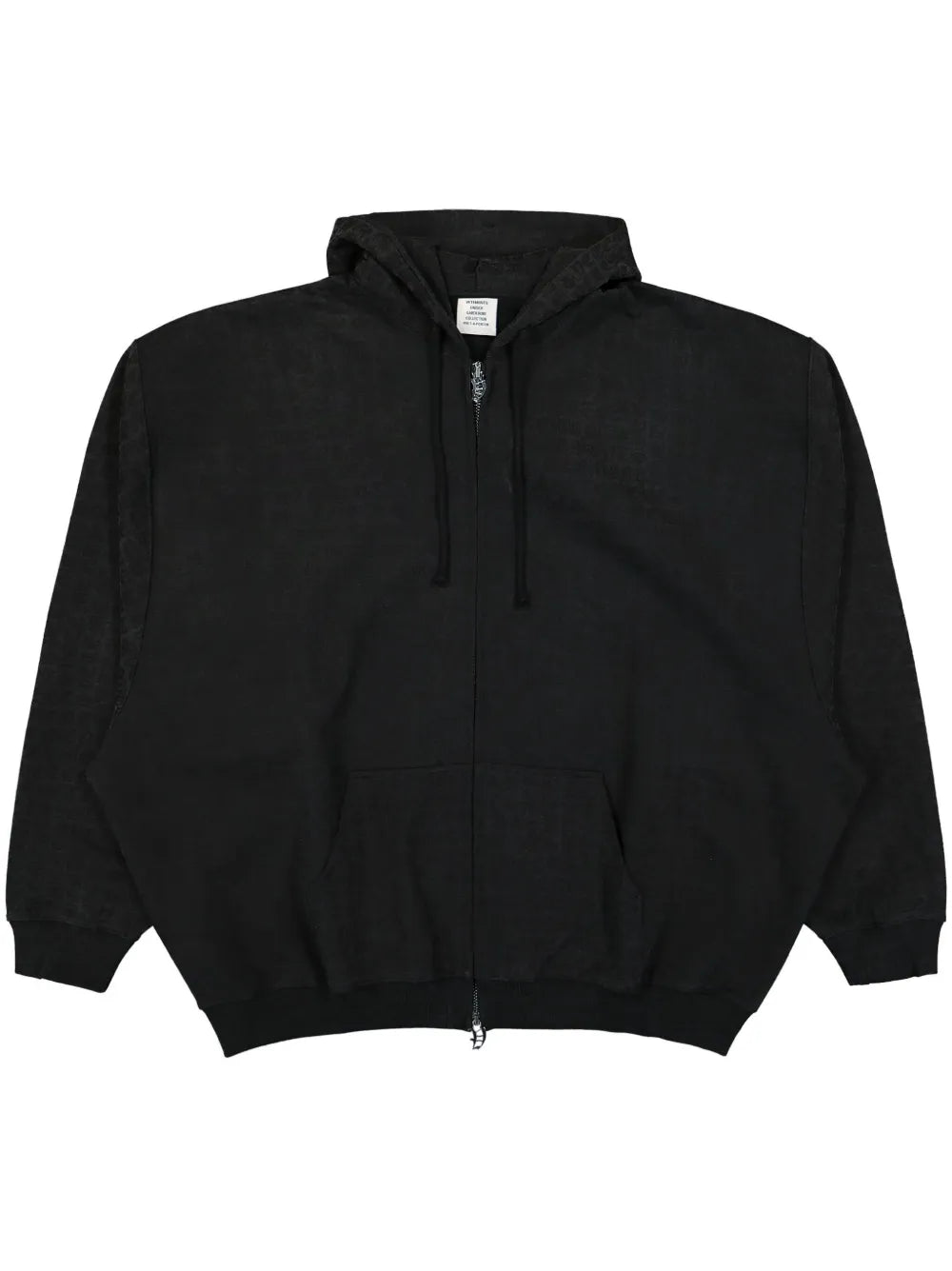 Monogram-Print Hoodie