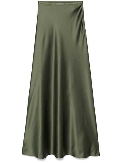 Satin Maxi Skirt