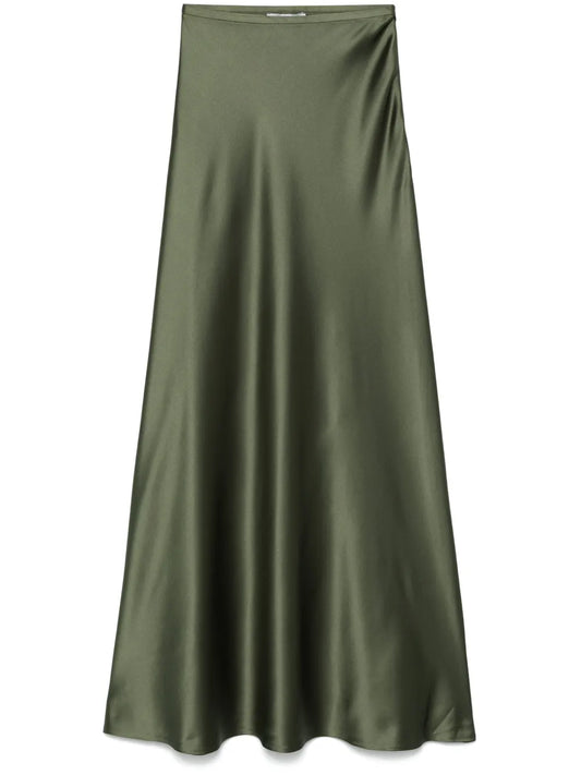 Satin Maxi Skirt