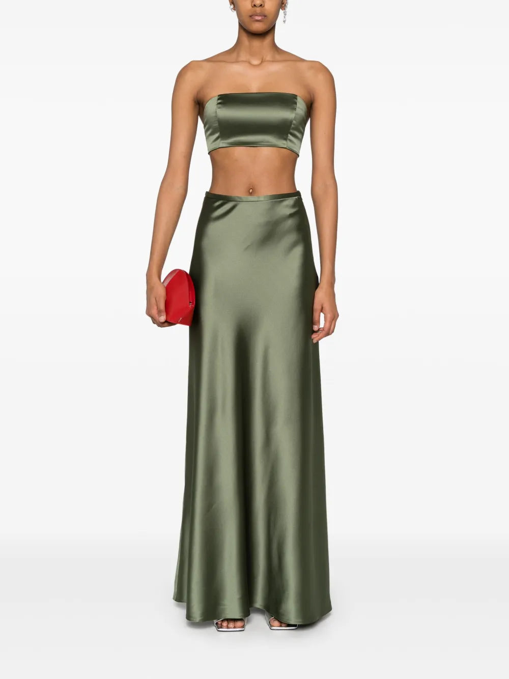 Satin Maxi Skirt