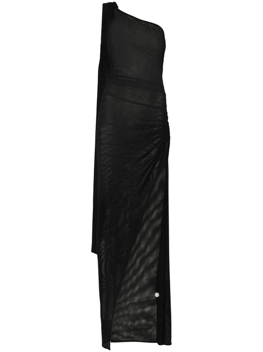 Sash-Detail Maxi Dress
