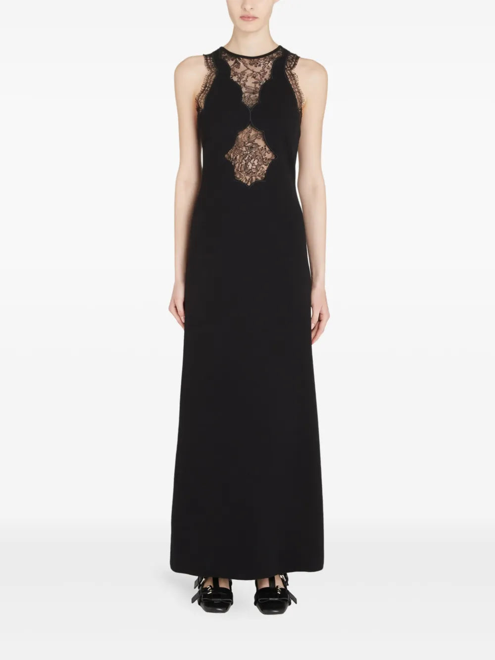 Lace Detailing Long Dress