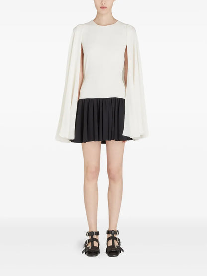 Cape Short Dress