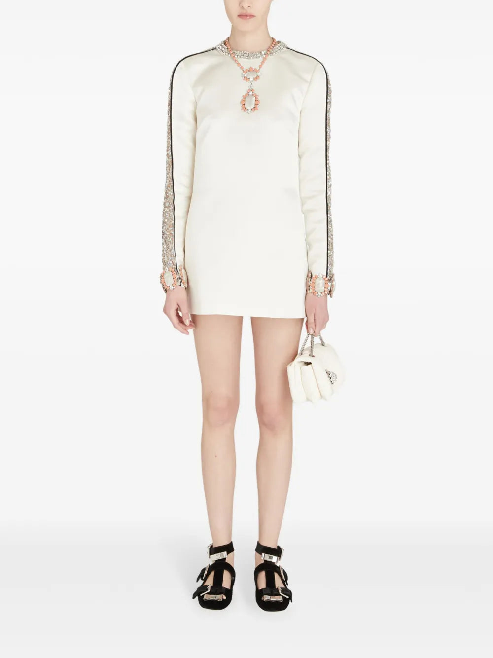 Duchess Sequin Embellishment Dress