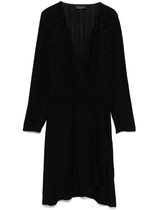 Logo-Jacquard Mini Dress