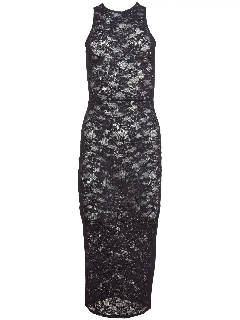 Le Stretch Lace Racer Tank Dress