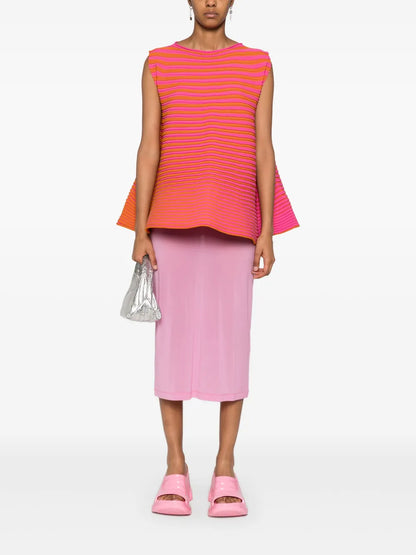 Plissé Tank Top