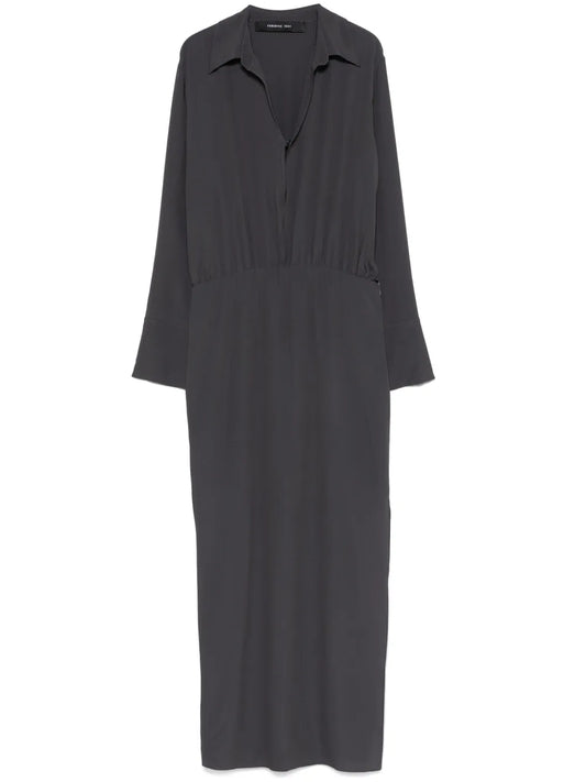 Crepe Maxi Dress