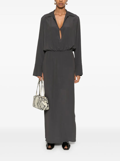 Crepe Maxi Dress