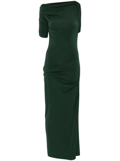 The Drapeado Midi Dress