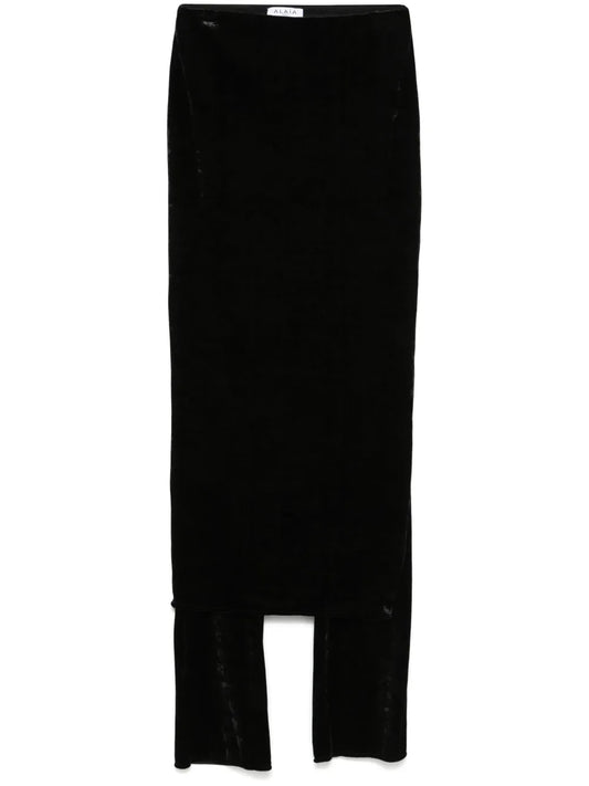Velvet Skirt Trousers