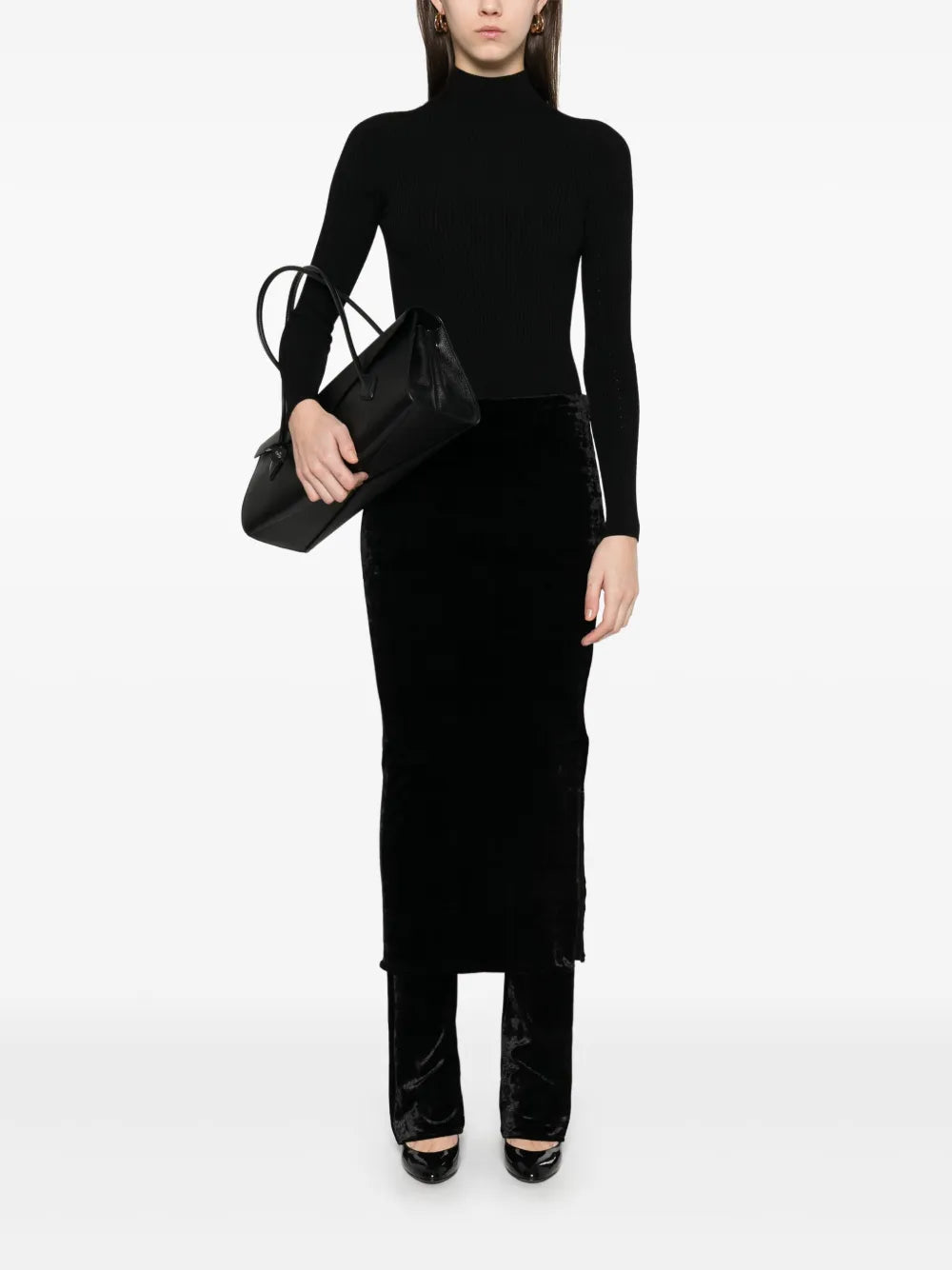 Velvet Skirt Trousers