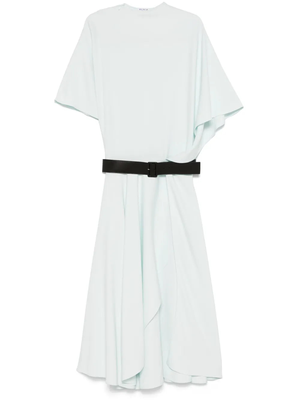 Stretch-Cady Maxi Dress