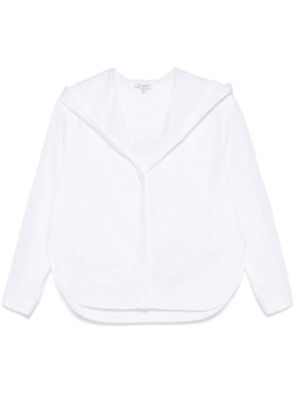 Poplin Hooded Shirt
