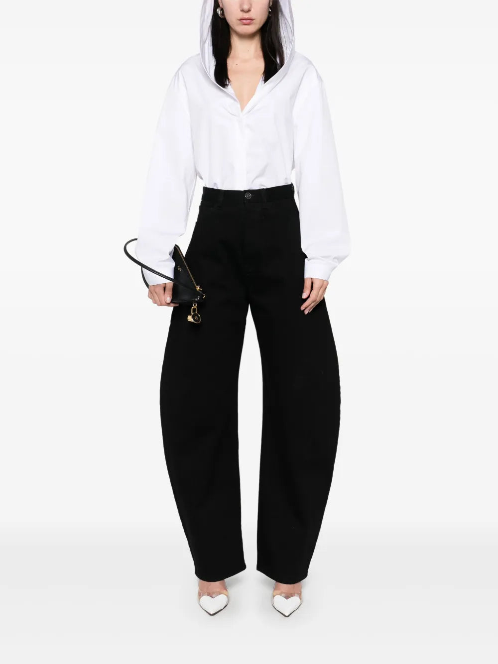 Poplin Hooded Shirt