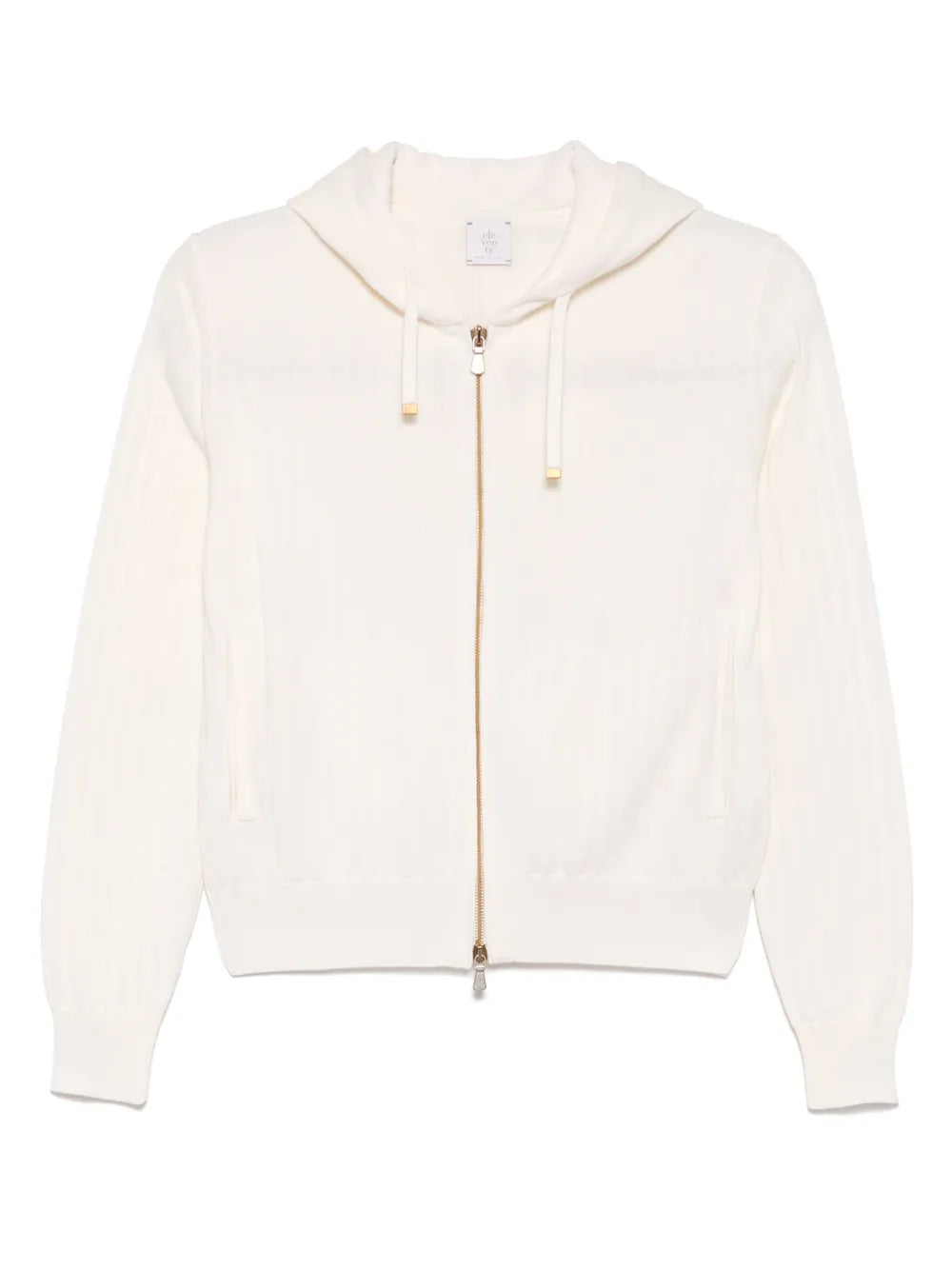 Knitted Zip-Up Hoodie