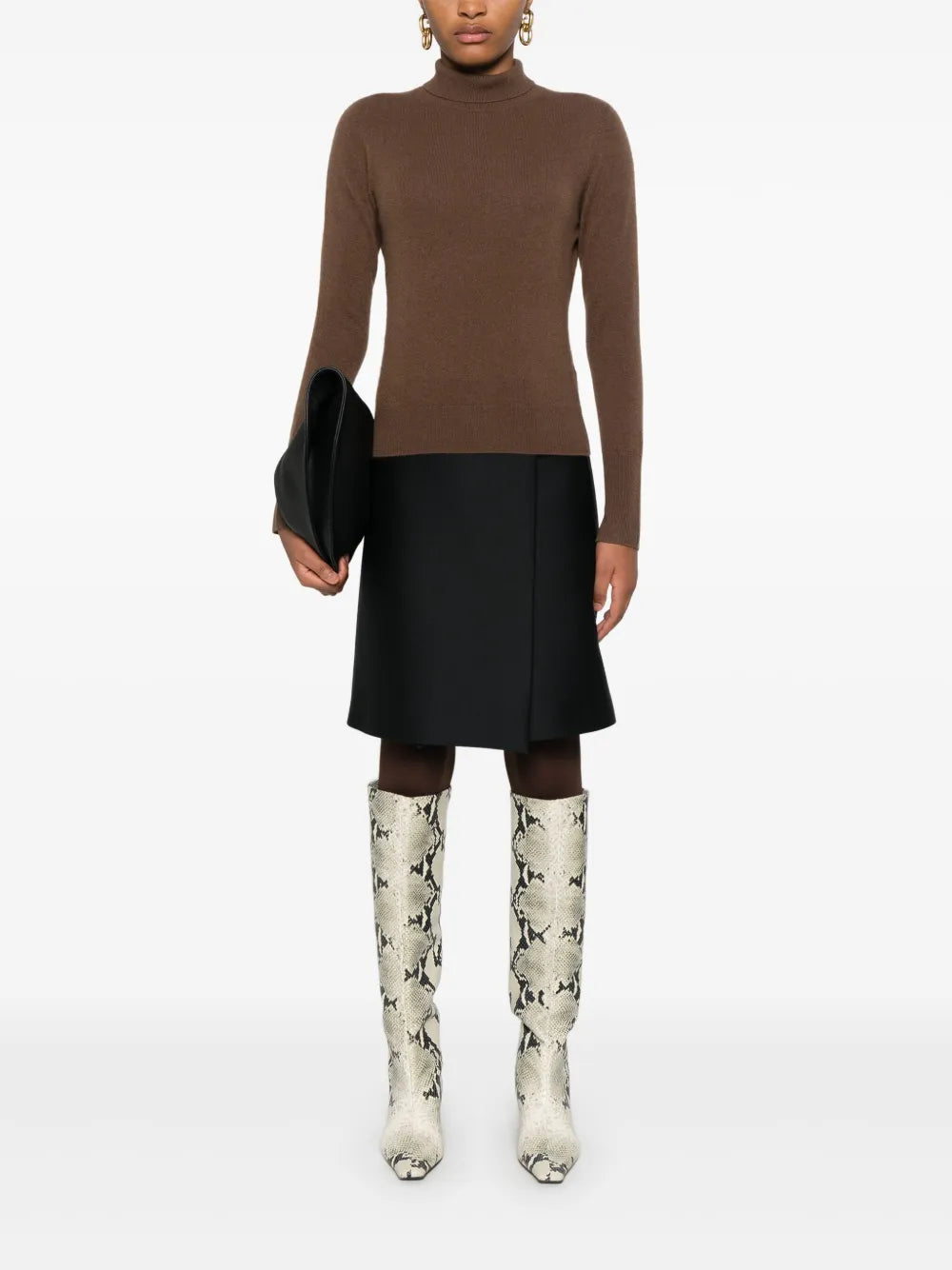 Cashmere High-Neck Sweater