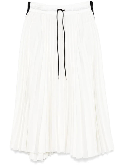 Pleated Midi Skirt