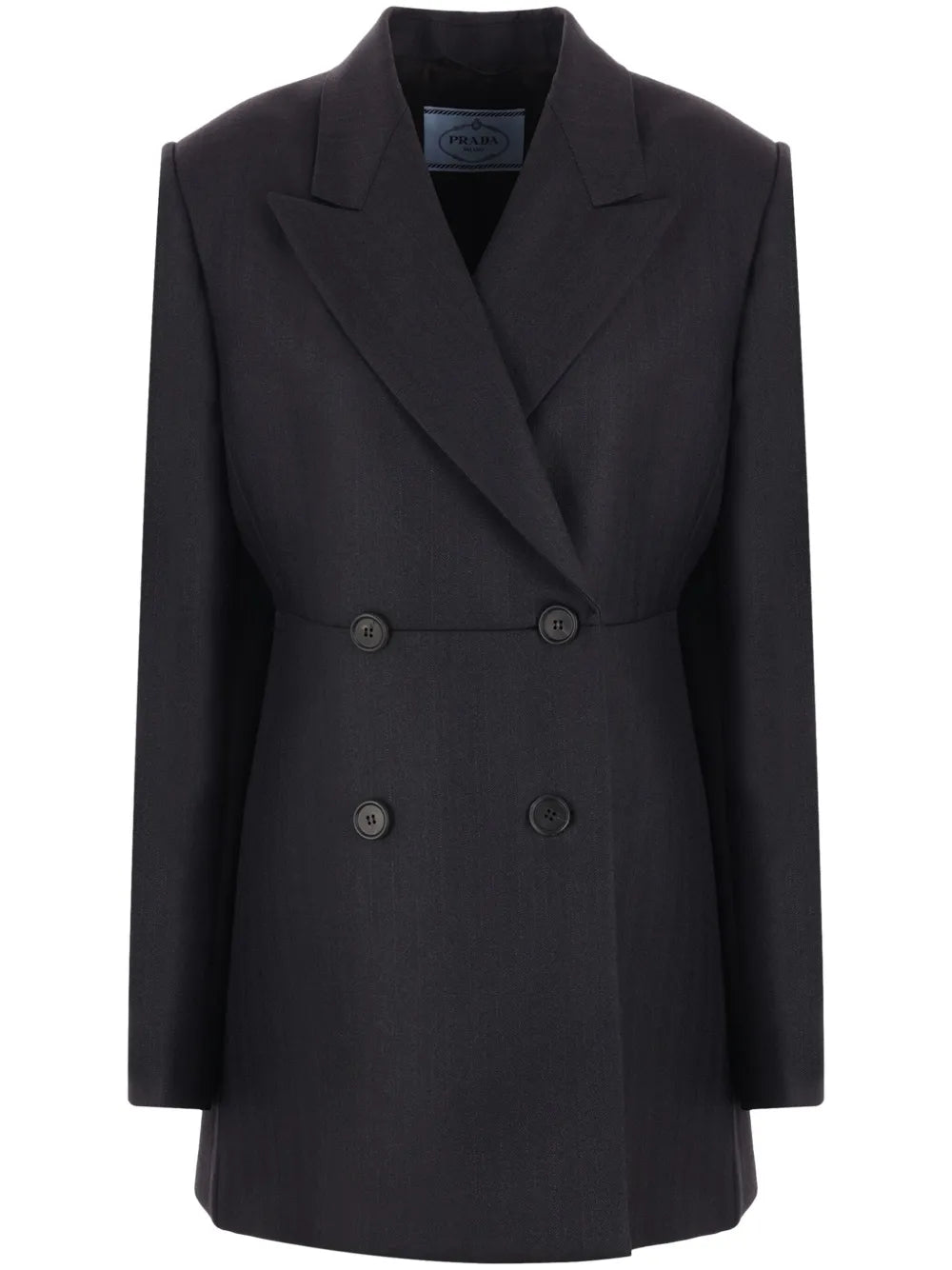 Double-Breasted Wool Blazer