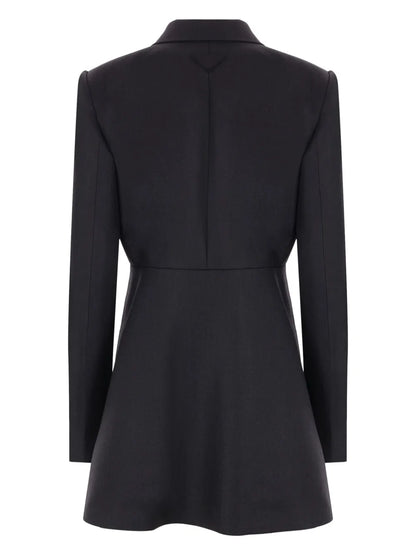 Double-Breasted Wool Blazer