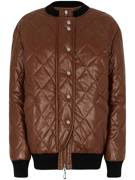 Long Quilted Blouson