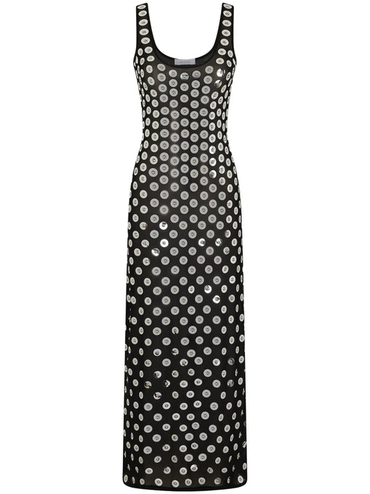 Embroidered Long Dress