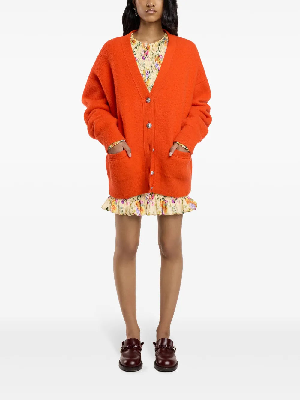 Oversized Wool Cardigan