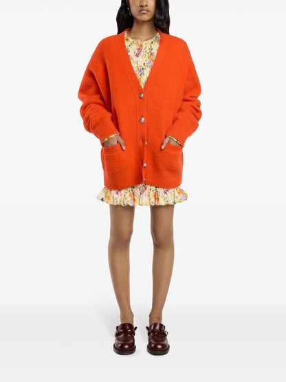 Oversized Wool Cardigan