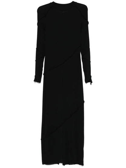 Seam-Detail Maxi Dress