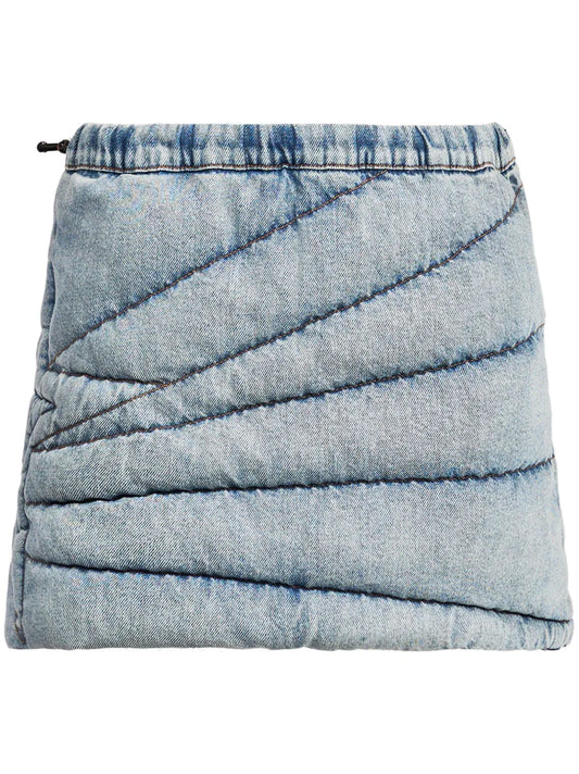 Quilted Mini Skirt