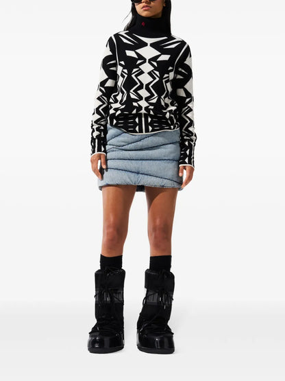 Quilted Mini Skirt